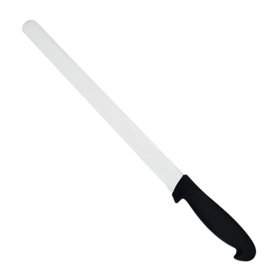 Coltello prosciutto in acciaio inox lama L 300 mm