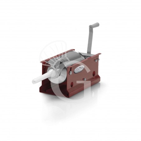 Insaccatrice Manuale Orizzontale 3 LT imbuto diametro 136 mm L 200 mm x P 400 mm x H 220 mm Insaccatrice Manuale Orizzontale 3 LT imbuto diametro 136 mm L 200 mm x P 400 mm x H 220 mm