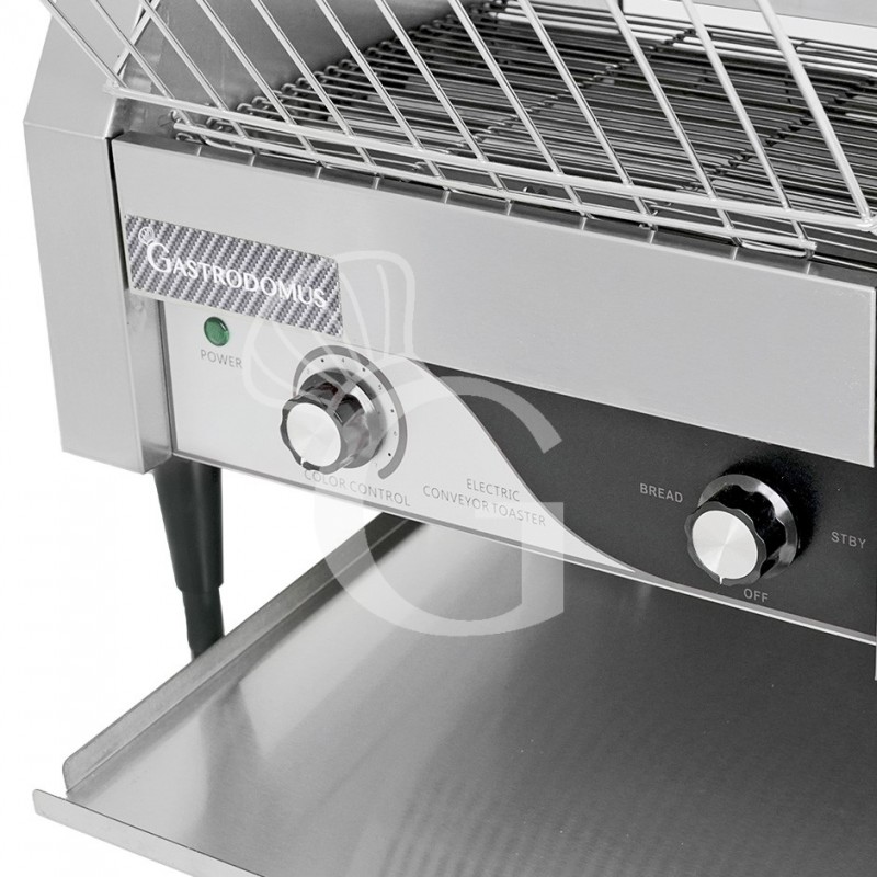Tostapane professionale elettrico L 418 mm x P 468 mm x H 387 mm 450 fette ora