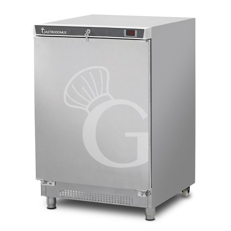 Armadio congelatore statico, temperatura -18°C/-22°C e capacità 120 LT realizzato in INOX