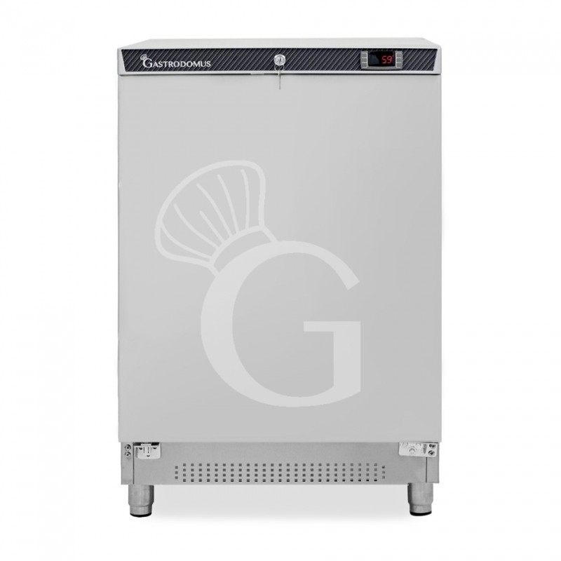 Armadio congelatore statico, temperatura -18°C/-22°C e capacità 120 LT realizzato in INOX Armadio congelatore statico, temperatura -18°C/-22°C e capacità 120 LT realizzato in INOX