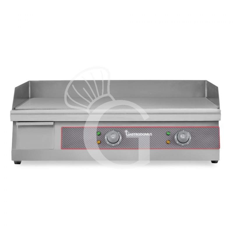 Fry Top elettrico da banco piastra liscia doppia 4400 W Monofase Fry Top elettrico da banco piastra liscia doppia 4400 W Monofase