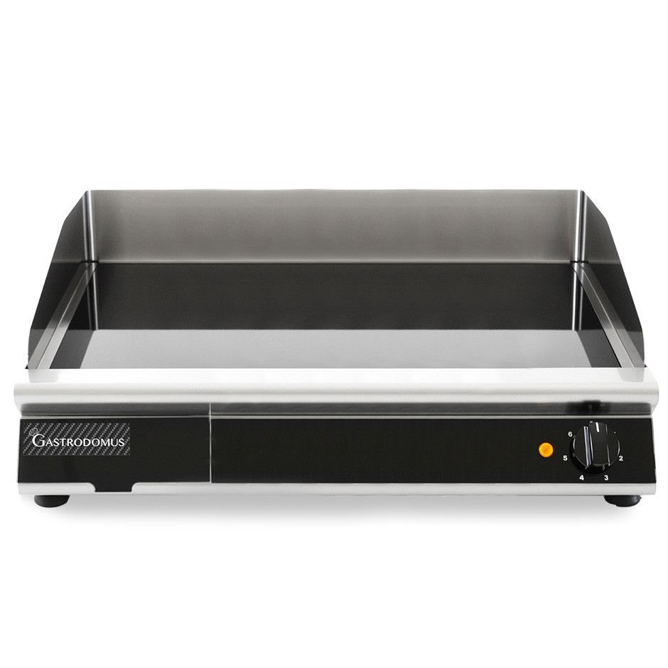 Fry Top Professionale in Vetroceramica 2 zone cottura L 660 mm x P 510 mm x H 120 mm