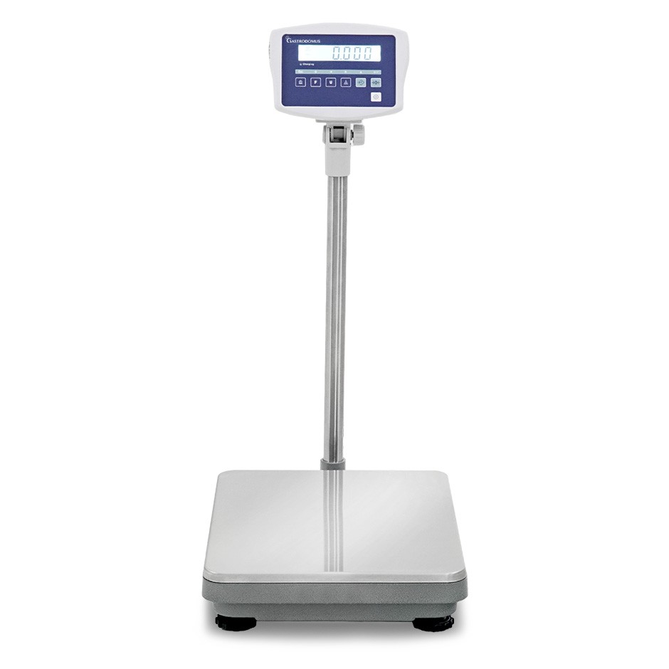 Bilancia monocella completa portata 60 Kg precisione 5 g L 420 mm x P 520 mm x H 900 mm
