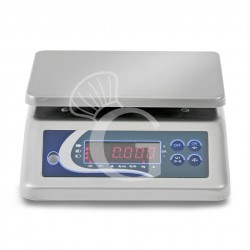 Bilancia controllo peso doppio display portata 15 Kg precisione 1 g L 290 mm x P 240 mm x H 110 mm