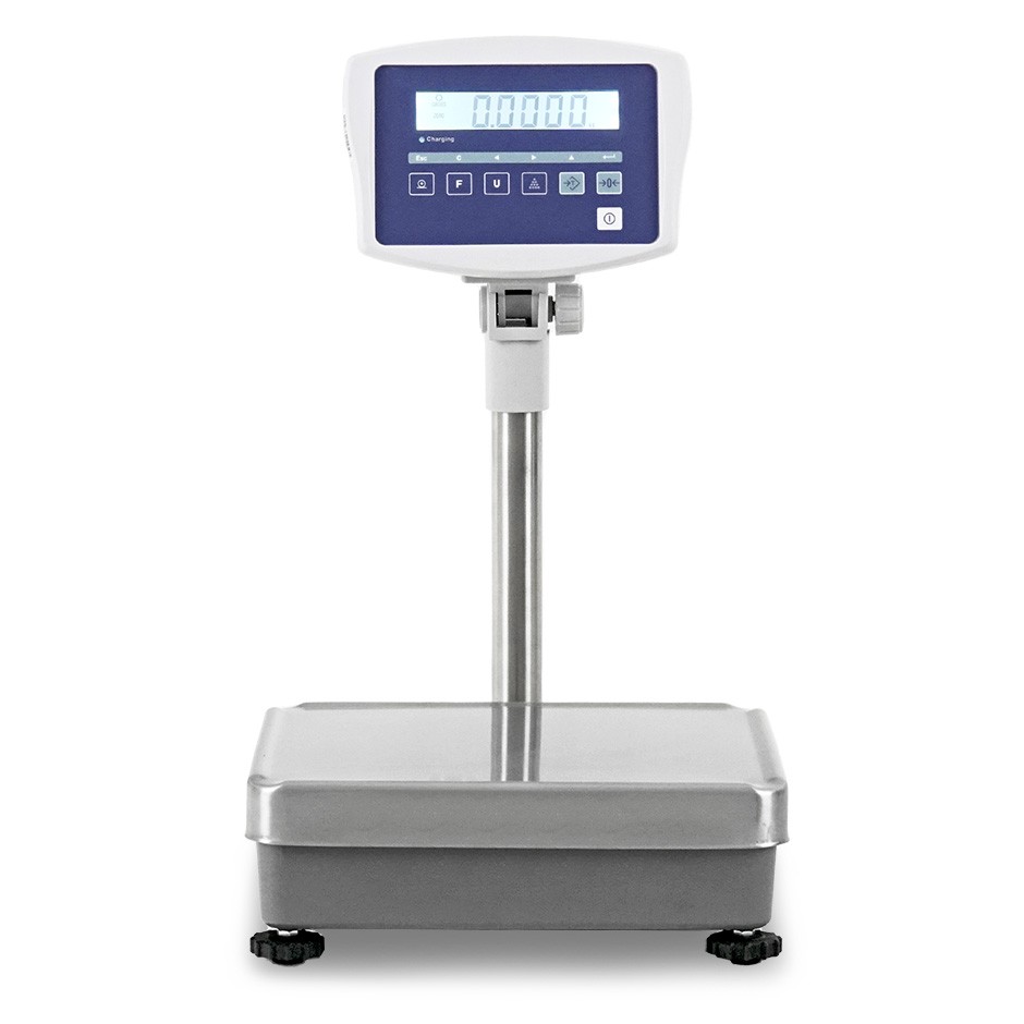 Bilancia monocella completa portata 15 Kg precisione 1 g L 360 mm x P 320 mm x H 600 mm