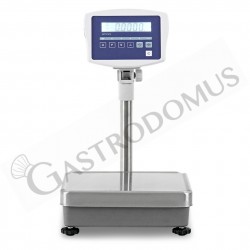 Bilancia monocella completa portata 6 Kg precisione 0,5 g L 360 mm x P 320 mm x H 600 mm