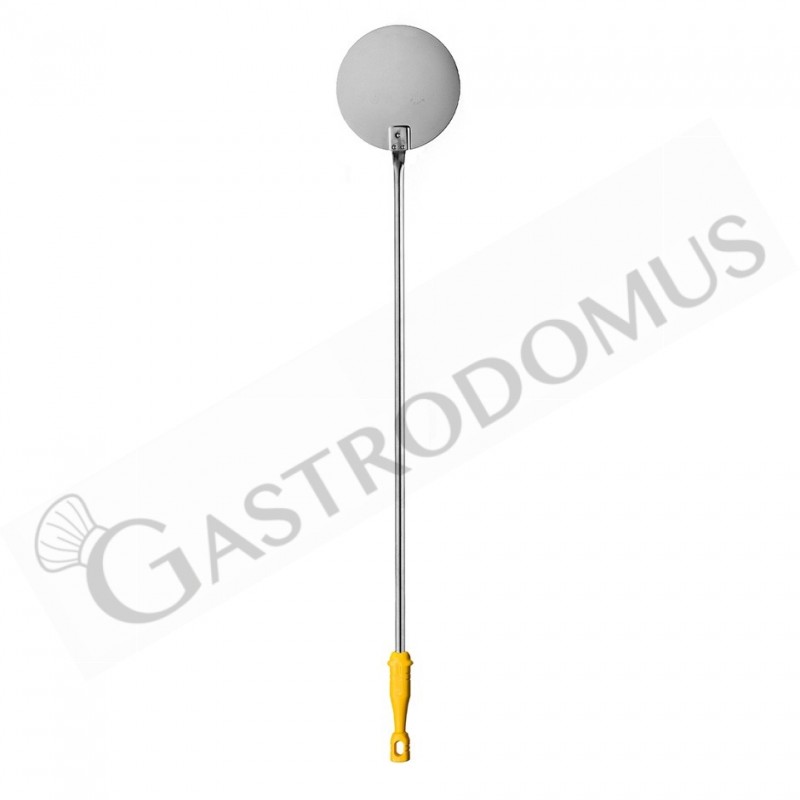 Paletta per Pizza per cuocere in acciaio inox Ø 200 mm x H 900 mm Paletta per Pizza per cuocere in acciaio inox Ø 200 mm x H 900 mm