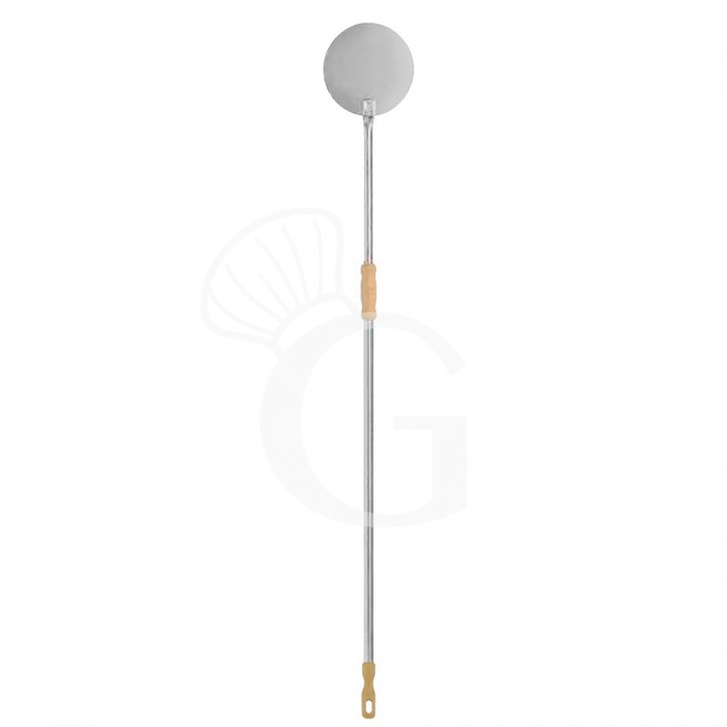 Pala per Pizza per cuocere in acciaio inox Ø 200 mm H 1700 mm Pala per Pizza per cuocere in acciaio inox Ø 200 mm H 1700 mm