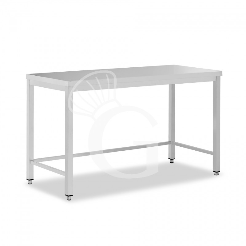 Tavolo inox L 1900 mm x P 600 mm x H 850 mm