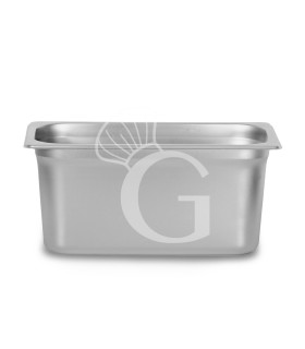 Bacinella in acciaio inox GN1/3 L 325 mm x P 176 mm x H 150 mm