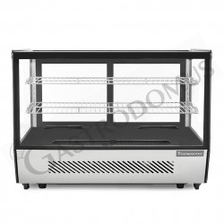 Espositore refrigerato da banco ventilato 160 LT luce interna a LED L 880 mm x P 568 mm x H 686 mm