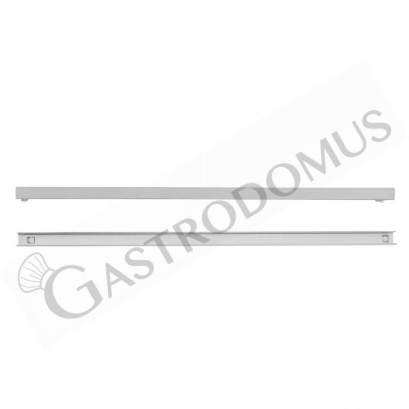 Coppia di guide in inox per tavoli refrigerati e saladette Coppia di guide in inox per tavoli refrigerati e saladette