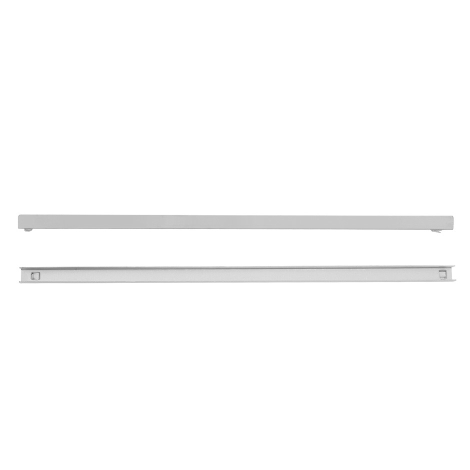 Coppia di guide in inox per tavoli refrigerati e saladette