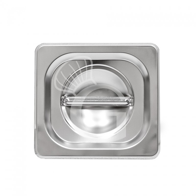 Coperchio in acciaio inox GN1/6 176 mm x 162 mm Coperchio in acciaio inox GN1/6 176 mm x 162 mm
