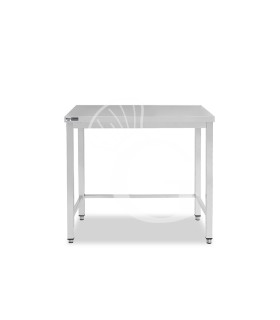 Tavolo inox L 600 mm x P 600 mm x H 865 mm
