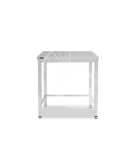 Tavolo inox L 400 mm x P 800 mm x H 850 mm