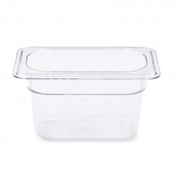 Bacinella in Policarbonato GN 1/9 - 176 mm x 108 mm x H 100 mm - capacità 1 litro