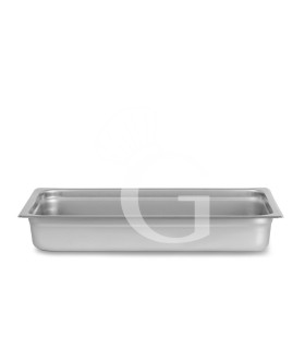 Bacinella in acciaio inox GN1/1 L 530 mm x P 325 mm x H 40 mm 5,5 LT