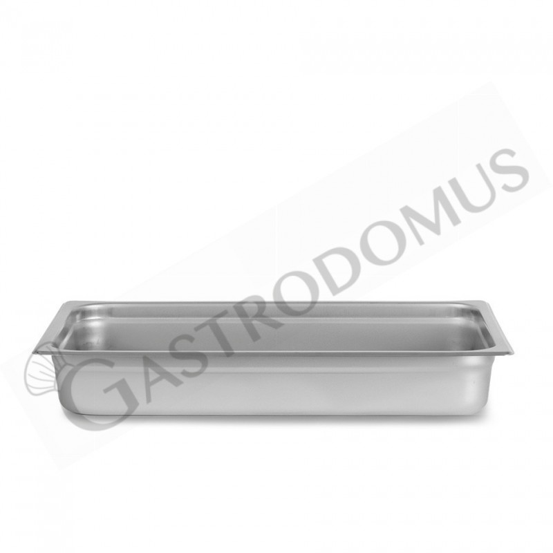 Bacinella in acciaio inox GN1/1 L 530 mm x P 325 mm x H 40 mm 5,5 LT
