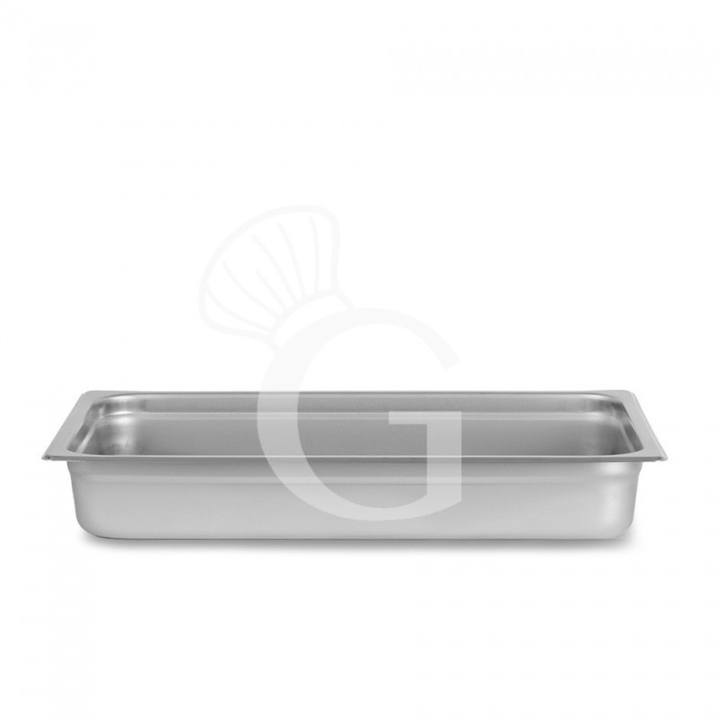 Bacinella in acciaio inox GN1/1 L 530 mm x P 325 mm x H 40 mm 5,5 LT