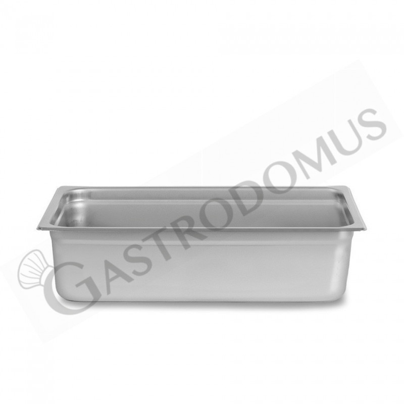 Bacinella in acciaio inox GN2/3 L 353 mm x P 325 mm x H 150 mm 13,6 LT Bacinella in acciaio inox GN2/3 L 353 mm x P 325 mm x H 150 mm 13,6 LT