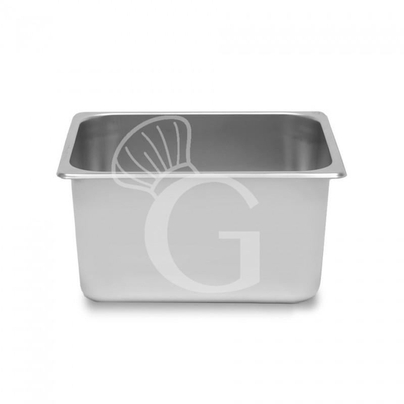 Bacinella in acciaio inox GN1/2 L 325 mm x P 265 mm x H 200 mm 11,6 LT Bacinella in acciaio inox GN1/2 L 325 mm x P 265 mm x H 200 mm 11,6 LT