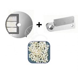 Disco tagliamozzarella a cubetti 8x8x5