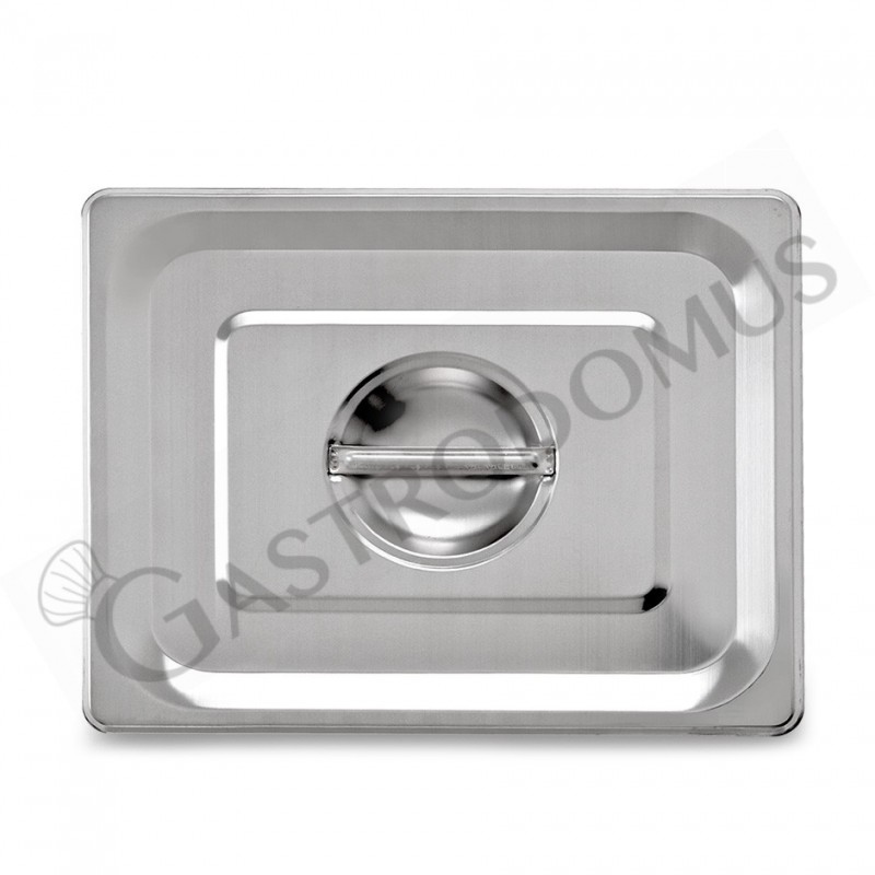 Coperchio in acciaio inox a tenuta GN1/2 L 325 mm x P 265 mm Coperchio in acciaio inox a tenuta GN1/2 L 325 mm x P 265 mm