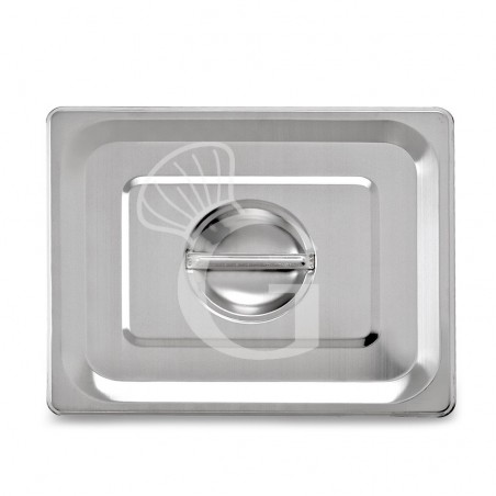 Coperchio in acciaio inox a tenuta GN1/2 L 325 mm x P 265 mm Coperchio in acciaio inox a tenuta GN1/2 L 325 mm x P 265 mm