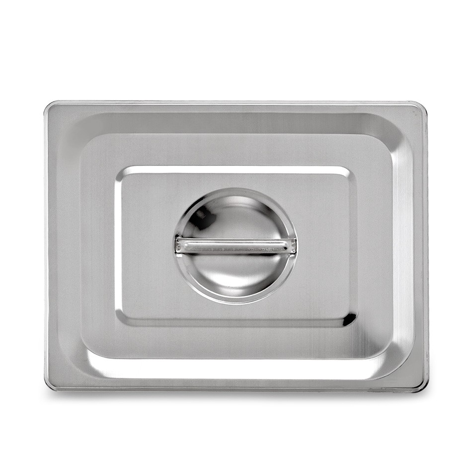 Coperchio in acciaio inox a tenuta GN1/2 L 325 mm x P 265 mm