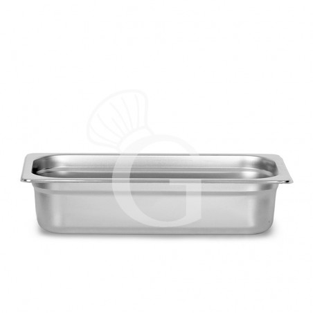 Bacinella in acciaio inox GN1/3 L 325 mm x P 175 mm x H 40 mm 1,5 LT Bacinella in acciaio inox GN1/3 L 325 mm x P 175 mm x H 40 mm 1,5 LT
