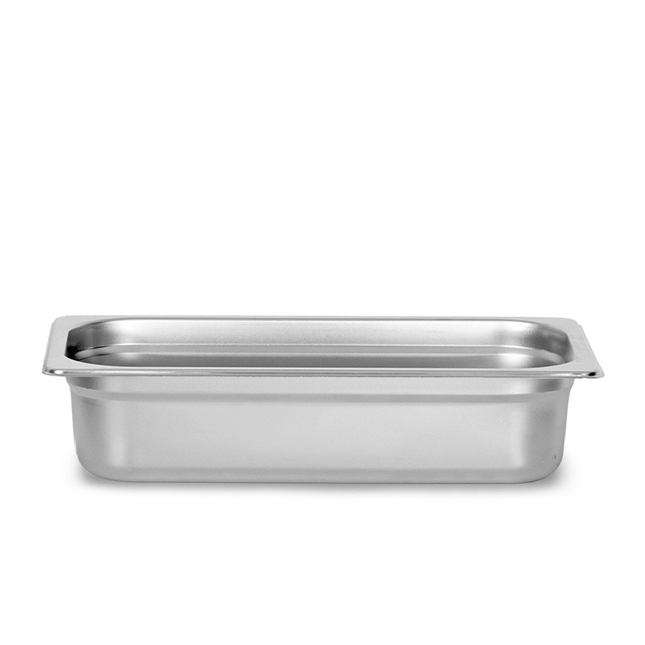 Bacinella in acciaio inox GN1/3 L 325 mm x P 175 mm x H 40 mm 1,5 LT