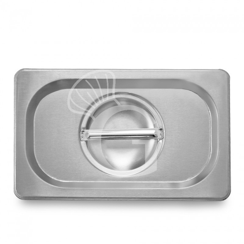 Coperchio in acciaio inox GN1/4 L 265 mm x P 162 mm Coperchio in acciaio inox GN1/4 L 265 mm x P 162 mm