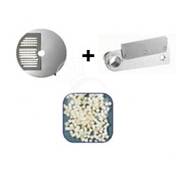 Disco tagliamozzarella a cubetti 10x10x5