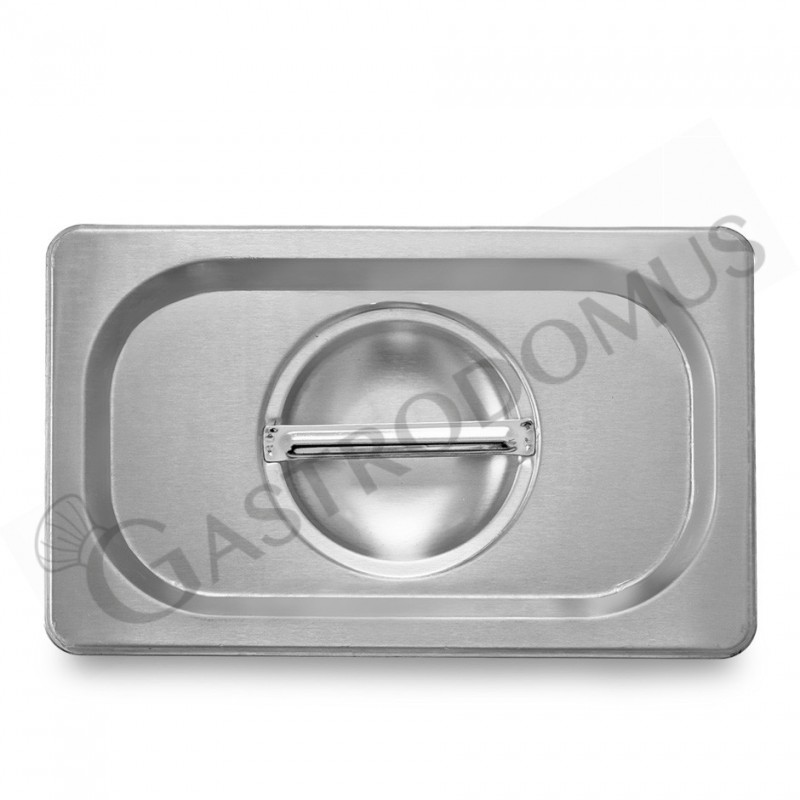 Coperchio a tenuta in acciaio inox GN1/4 L 265 mm x P 162 mm Coperchio a tenuta in acciaio inox GN1/4 L 265 mm x P 162 mm