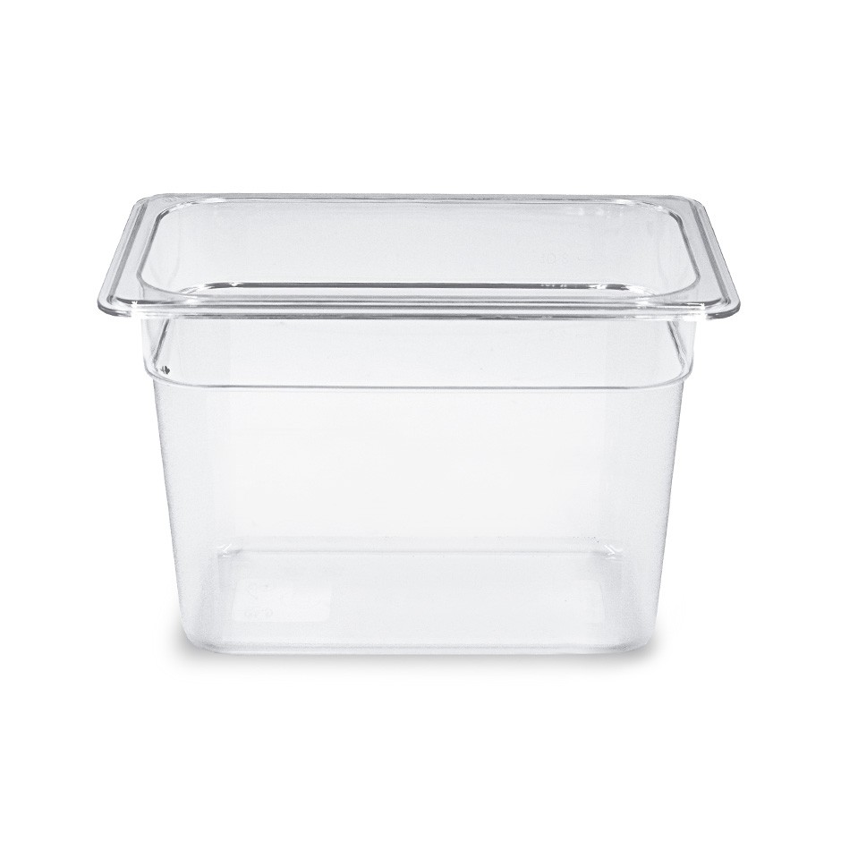 Bacinella in Policarbonato GN1/4 L 265 mm x P 162 mm x H 200 mm 4,9 LT