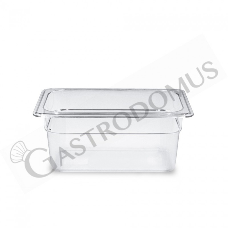 Bacinella graduata in policarbonato GN1/4 L 265 mm x P 163 mm x H 60 mm Bacinella graduata in policarbonato GN1/4 L 265 mm x P 163 mm x H 60 mm