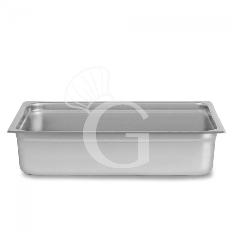 Bacinella in acciaio inox GN2/1 L 650 mm x P 530 mm x H 150 mm 44,9 LT Bacinella in acciaio inox GN2/1 L 650 mm x P 530 mm x H 150 mm 44,9 LT