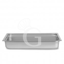 Bacinella in acciaio inox GN2/1 L 650 mm x P 530 mm x H 40 mm 12 LT