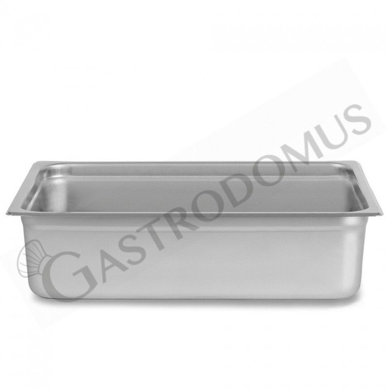 Bacinella in acciaio inox GN2/1 L 650 mm x P 530 mm x H 200 mm 60 LT