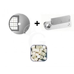 Disco tagliamozzarella a cubetti 20x20x8