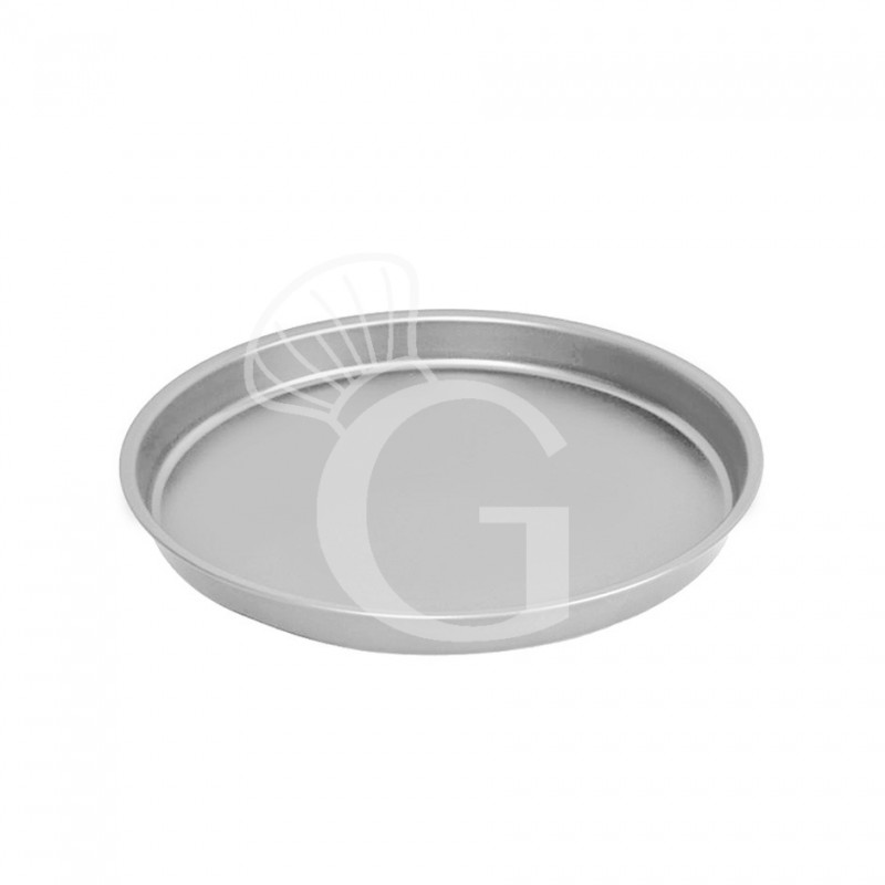 Teglia Rotonda alluminio diametro 400 mm x H 30 mm