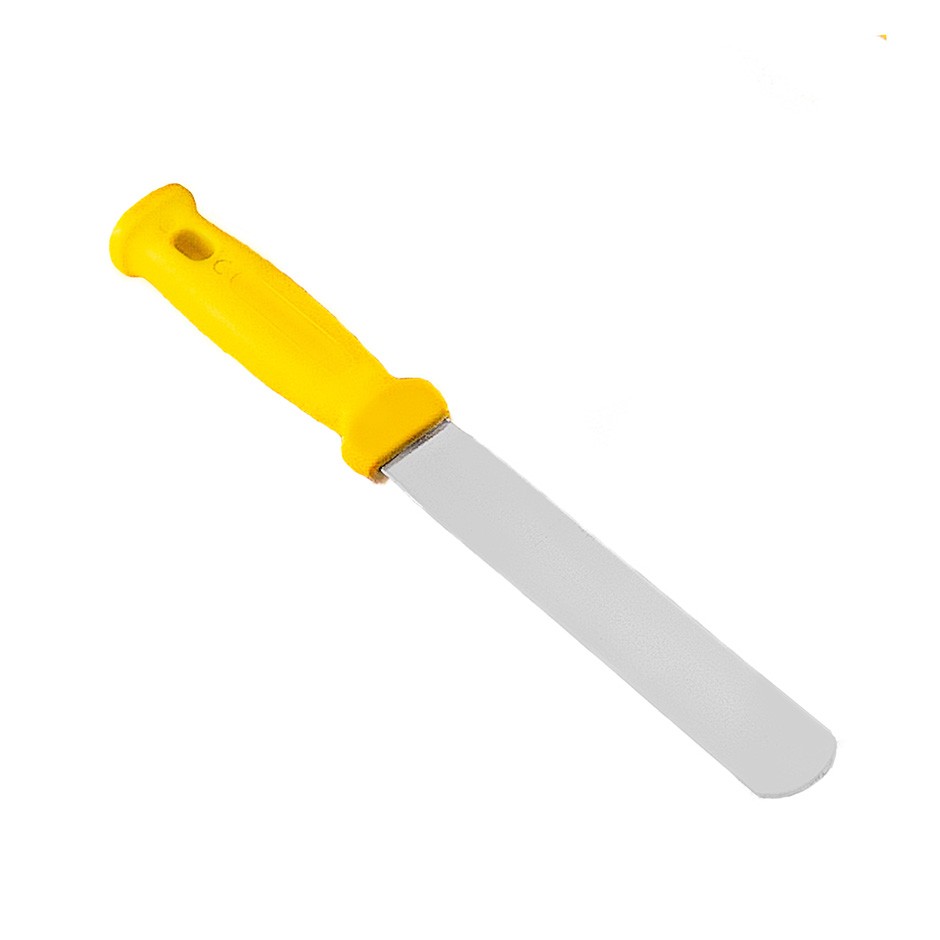 Spatola per spalmare in inox con lunghezza lama di 180 mm