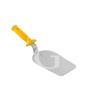 Paletta per pizza in inox con lama di dimensioni 120 x 250 mm