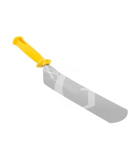 Paletta per pizza in inox con lama di dimensioni 90 x 350 mm