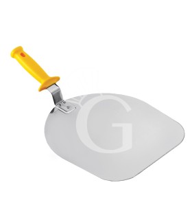 Paletta per pizza in inox di dimensioni 260 x 300 mm
