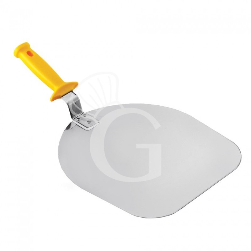 Paletta per pizza in inox di dimensioni 260 x 300 mm Paletta per pizza in inox di dimensioni 260 x 300 mm