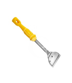 Raschietto per griglie e piastre in inox 90 mm e altezza 350 mm