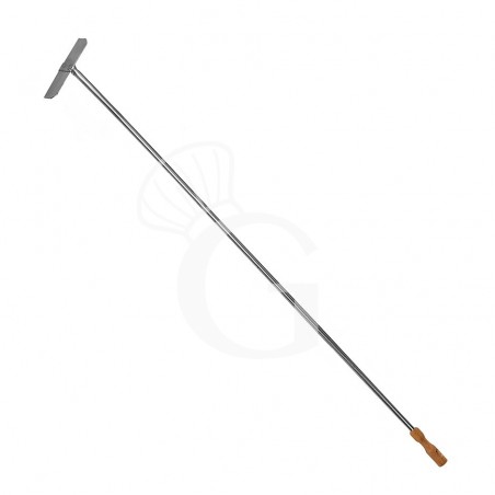 Raschietto in inox per forno a legna - altezza 1700 mm Raschietto in inox per forno a legna - altezza 1700 mm